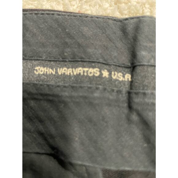 John Varvatos Men's Straight Cut Leg Dress Pants Black 32 x 28 - Picture 9 of 10